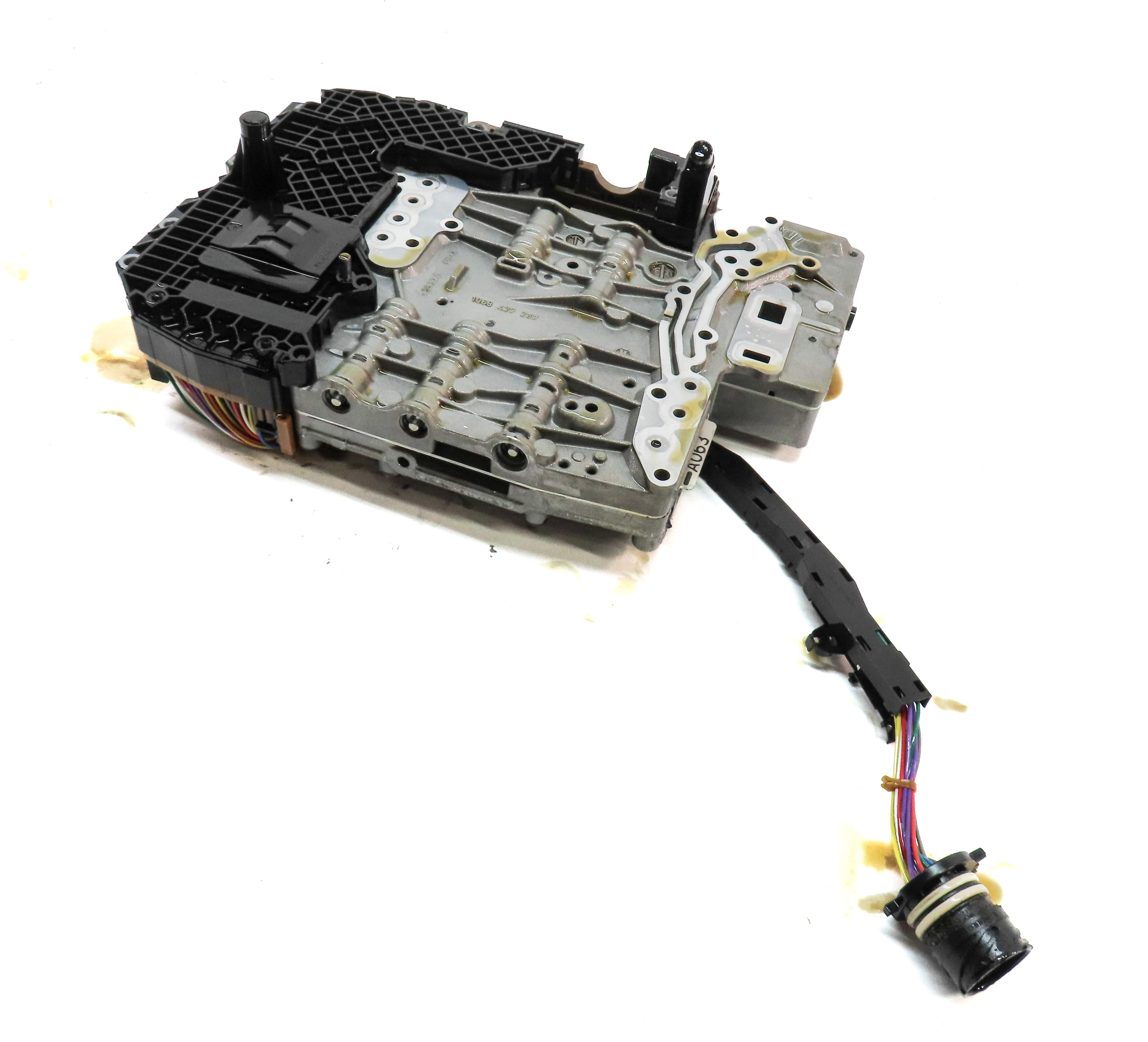 10-12 AUDI S5 (B8 8T) 4.2L LMJ 6HP-26 AUTO TRANSMISSION VALVE BODY & MECHATRONIC — exact item pictured